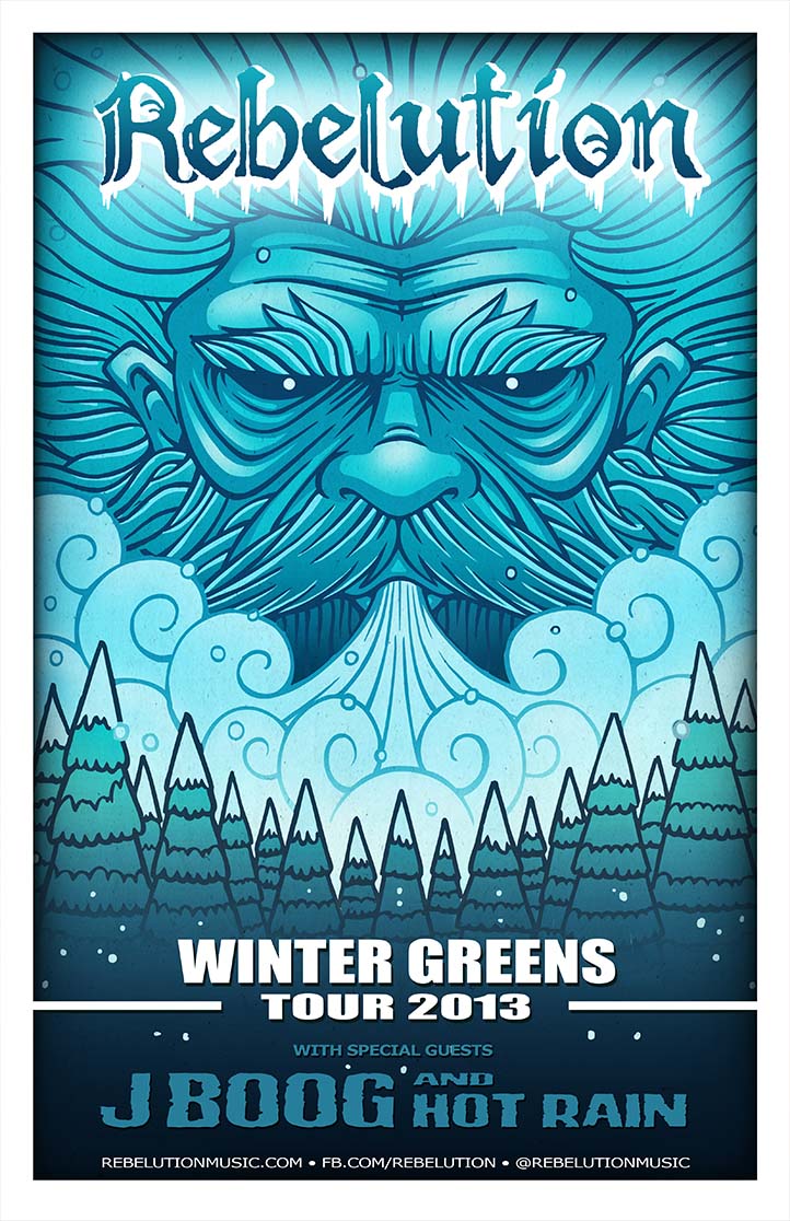 Chump Magic x Rebelution Truth Poster Art